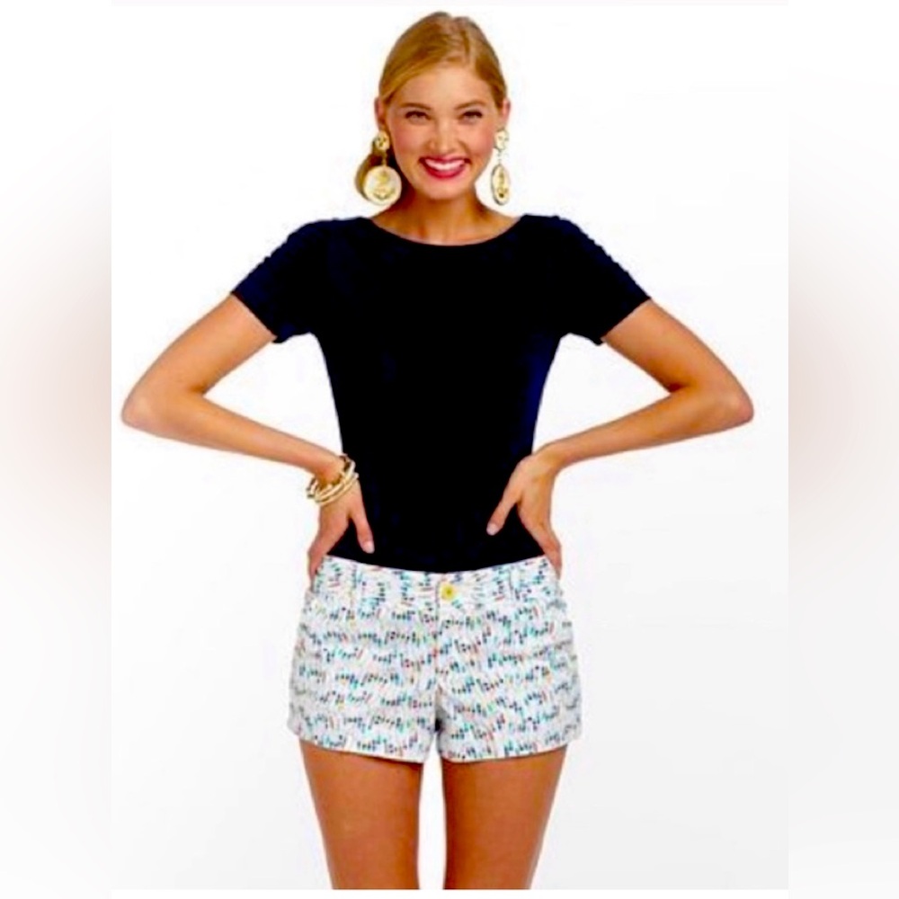 Lilly Pulitzer Oh Buoy Callahan Shorts, size 8.
